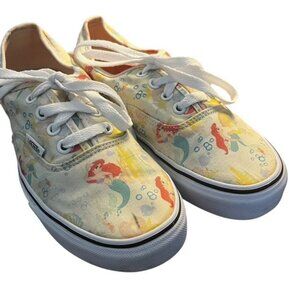 Vans Yellow Multi Mermaid Print Low Top Sneakers